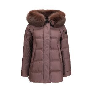 Peuterey Bordeaux Polyester Full-Length Women's Jacket